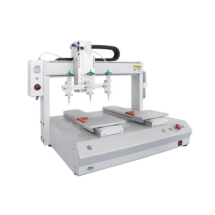 一拖三针筒点胶机 