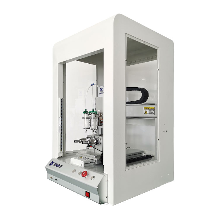 一拖二旋转刷胶机 