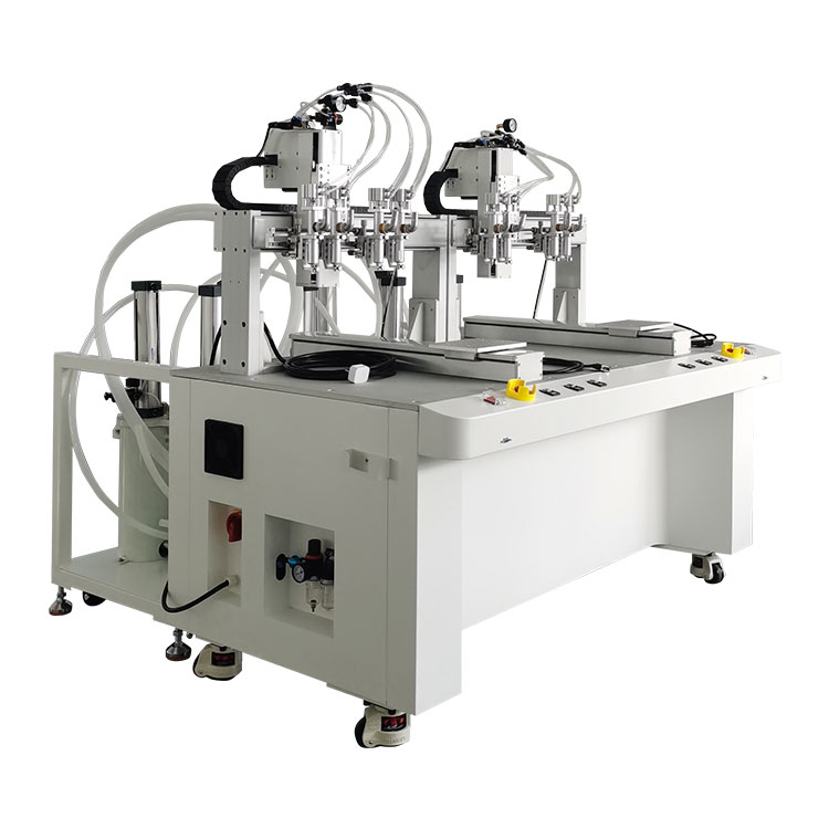 8头双工位点胶机 